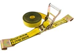 Erickson 78527 2" X 27' 10,000LB Ratchet Strap W/flat Hooks W/steel Handle. Fixed Price $46.65.
