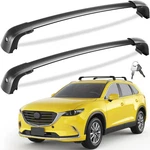 Tuyoung Roof Rack Cross Bars Mazda CX9 2016-2023 220LBS Lockable Aluminum Black. Fixed Price $65.40.