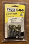 Thule 544 One System Lock Cylinders Pack Rekey Kit Car Roof Rack Sealed. Fixed Price $44.99.