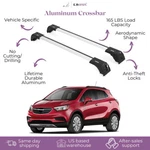 Fits Buick Encore 2013-2022 With Factory Rails 2PCS Roof Rack Cross Bars 165 Lbs. Fixed Price $112.41.
