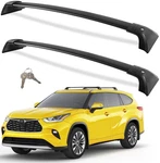 Lockable Roof Rack Cross Bars 260LBS Fit For Toyota Highlander 2020-2026 Xle .... Fixed Price $142.09.