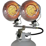 Dura 30,000 Btu Radiant Double Tank Top Propane Heater TT-30CSA. Fixed Price $109.89.