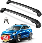 Kinggeri Niro Roof Rack Cross Bars 17-22 Lockable Aluminum Rails Black. Fixed Price $114.00.