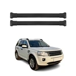 Roof Rack Cross Bars Luggage Carrier For Land Rover LR2 2008-2015 Alu Black 2X. Fixed Price $89.99.