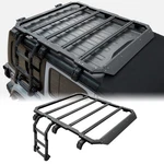 Fit For Jeep Wrangler Jl 18+ Omu Roof Luggage Rack & Rear Window Side Ladder Set. Fixed Price $1390.00.