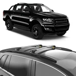 Ford Ranger (T6-P375/PX) 2011-2022 Roof Rack Cross Bars Silver Raised Rails. Fixed Price $205.00.