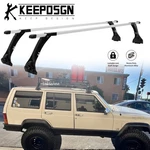 For Jeep Cherokee Xj Classic Suv Van Roof Rack Cross Bars Adjust Cargo Carriers. Fixed Price $169.53.