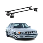 Roof Racks Top Cross Bars For Bmw 5 Series E39 Sedan 1997-03 Steel Black. Fixed Price $189.99.