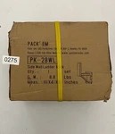 Pack Em Enclosed Trailer Exterior Side Wall Ladder Rack PK-28WL/BM. Fixed Price $139.99.