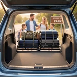 Hitch Mount Cargo Carrier Rear Rack For Luggage Basket Fits 2". Fixed Price $82.99.