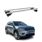 For Jeep Compass 2017-2026 Omac 17039696929M Gray Raised Roof Rails Cross Bars. Fixed Price $99.99.