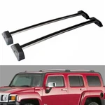 Aluminum Roof Rack For 2006-2010 Hummer H3 Luggage Carrier Top Cross Bars Black. Fixed Price $91.89.