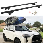 For Toyota 4RUNNER Roof Rack Crossbars Luggage Cargo Kayak Bike Carriers W/ Lock. Fixed Price $129.35.