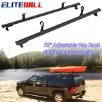 72" Truck Cap Topper Ladder Roof Van Rack For Kayak Canoe Lumber Pipe 500LBS Ca.. Fixed Price $159.99.