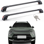 Roof Rack Cross Bars For Kia Niro & Ev 2023-2026 Anti Theft Lock Aluminum. Fixed Price $134.99.