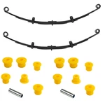 Arb Ome Rear Leaf Springs Pair W/ Bushing Kit 2" Lift For 87-95 Jeep Wrangler. Fixed Price $417.80.