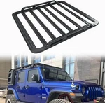 Roof Rack Cargo Basket For 2018-2026 Jeep Wrangler Jl Hard Top Aluminum Black. Fixed Price $376.83.