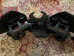 Lot 3 - Yakima Sweet Rooftop Kayak Saddle Roller Mount Rack. Fixed Price $87.98.