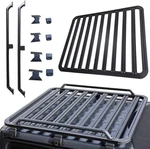 Rack Aluminum For 2018-2026 Jeep Wrangler Jl Gladiator Jt Carrier Rooftop. Fixed Price $373.99.