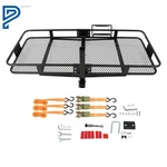 500LB Hitch Mount Cargo Rack Carrier Capacity 70" 30" 6" Steel Folding Black. Fixed Price $164.70.