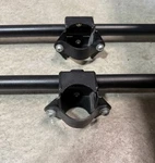 Yakima Roundbar Mounts (1-1/8") For 2" Tubing, Jeep Roof Rack, Trailer, Custom. Fixed Price $48.79.