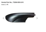 Oem 03-08 Honda Pilot Front Left Black Roof Rack Rail End Cap 75286-S9V-A10 Fl. Fixed Price $39.95.