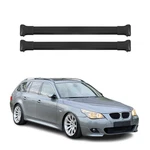 Roof Rack Cross Bars Luggage For Bmw 5 Series E61 Wagon 2006-2010 Alu Black. Fixed Price $89.99.