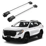Erkul Roof Rack Cross Bars For Gmc Terrain 2018-2024 Raised Rails Silver. Fixed Price $121.41.