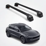 Roof Rack Cross Bars For Porsche Macan 2015-2026 Lockable Set 220 Lbs. Fixed Price $199.99.