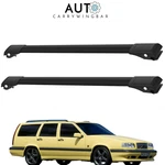 Roof Cross Bars For Volvo 850 1992-1997 Carrier Aluminium Racks Black. Fixed Price $118.79.