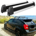 Snowboard Ski Top Roof Rack Carrier Cross Bar W/lock For Dodge Caliber 2007-2012. Fixed Price $119.11.