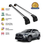 Premium Quality Roof Rack Cross Bar Set Toyota Corolla 2022-2025-SILVER. Fixed Price $161.41.