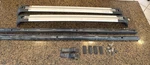 Oem Land Rover LR3 LR4 Lockable Roof Rack Cross Bars W/ Side Rails & Hardware. Fixed Price $299.00.