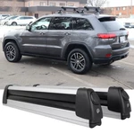 Aluminum Ski Snowboard Roof Mounted Carrier Rack Set W/ Lock For Jeep Cherokee. Fixed Price $115.05.