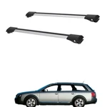 Roof Rack Cross Bars Set For Audi A4 B6 Allroad Quattro 2000-2006 Silver 2PCS. Fixed Price $128.48.