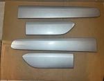 2001-2005 Toyota RAV4 Silver Set Of Body Door Side Moldings W/ Clips Oem. Fixed Price $165.00.