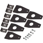 Universal 6" Roof Rack Gutter Mounts Kit For Car Suv Truck 6PCS Full Width. Fixed Price $48.49.
