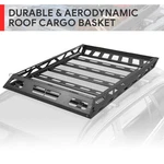 55" X 41" Roof Rack Cargo Top Luggage Holder Carrier Basket For Suv Truck Black. Fixed Price $169.88.