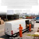 Roof Rack Side Rails For 2007-2025 Sprinter High 170" Ext Wb W/rubber Seal. Fixed Price $120.00.