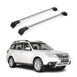 Roof Rack Cross Bars Subaru Forester Iii 2009-2013 Gray Aluminium 2PCS. Fixed Price $109.99.