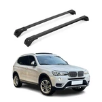 For Bmw X3 2011-2017 Omac 1210923B Black Flush-mounted Roof Rails Cross Bars. Fixed Price $119.90.