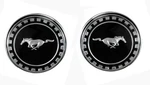 New! 1969 Mustang Fastback Roof Ornaments (pair) Pillar Post Emblems. Fixed Price $84.95.