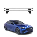 Omac Gray Fix Points Roof Racks Cross Bar. Fixed Price $259.90.