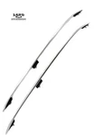 Mercedes X166 Gls Gl-class Right Left Roof Railing Rails Cargo Holder Strip. Fixed Price $149.99.