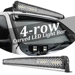 Roof 54" Curved Led Light Bar Combo Work Driving Fog Offroad Truck 4WD Suv 56". Fixed Price $108.99.