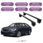 Erkul Roof Rack Crossbars For Subaru Legacy 2015-2019 Naked Aluminum Black. Fixed Price $238.41.