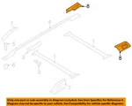 Ford Oem 07-17 Navigator Roof Luggage Carrier-rear Cap 7L7Z7855183AA. Fixed Price $35.28.