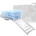 New Vevor X 29.5 8.7 Inch Hitch Cargo CARRIER,500LBS Capacity Trailer. Fixed Price $304.53.