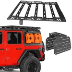 Roof Rack Cargo Carrier Basket & Window Molle Panel For Jeep Wrangler Jk Jl Jt. Fixed Price $299.65.