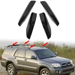 For Toyota 4RUNNER N210 2003-2009 4PCS Roof Rail Rack End Cover Shell Cap Black. Fixed Price $14.99.